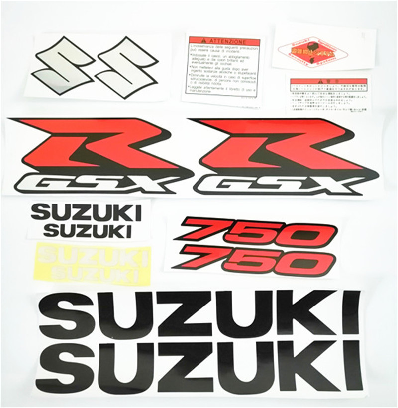 SUZUKI GSXR750 FAIRING STICKER 